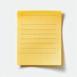 © Osc AI - Yellow sticky note with lines on a white background.
