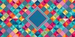 © lapeepon - Colorful geometric pattern with abstract shapes and trendy design, abstract, colorful, geometric, pattern, graphic, background