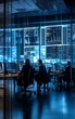 © pjjaruwan - A modern control room filled with screens displaying data analytics, illustrating a high-tech environment for professionals.