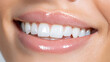 © Elena - Bright, Healthy Smile Enhances Confidence and Beauty With Well-Maintained Teeth and Natural Lip Color in a Close-Up Shot
