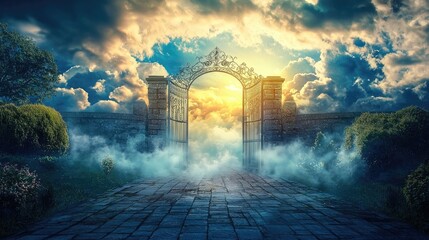 Wall Mural - Gate of heaven
