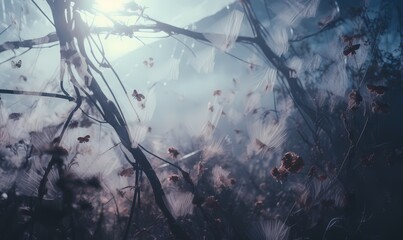light in the forest