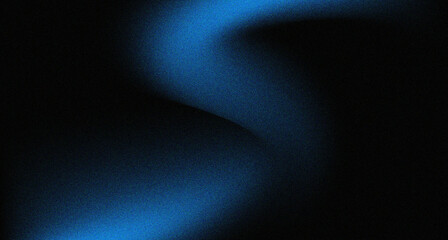 Wall Mural - Abstract dark blue, grainy gradation of dark blue with noise, for modern background design.