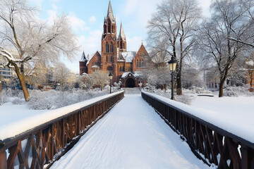 Wall Mural - Strasbourg In Winter