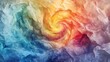 © rayyan - A surreal dreamscape of swirling watercolor patterns and textures, where vibrant colors blend seamlessly on a crumpled paper backdrop, inviting viewers into a world of fantasy and wonder.