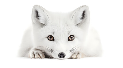 Poster - region fox isolated on white