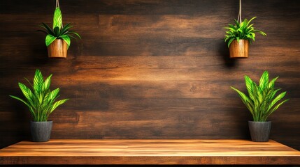 Aufkleber - Indoor plant display modern home decor cozy environment natural viewpoint greenery inspiration