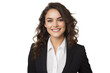 © Mary - Smiling white business women in suits on transparent background. Women in business attire. Rich women. Business manager. Startup boss. European women. White woman. American woman. Isolated image. Png.