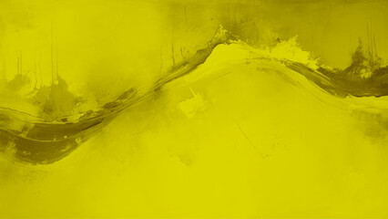 Wall Mural - painted canvas grungy background texture. abstract elegant wallpaper, vintage yellow concrete surfac