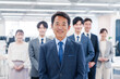 © maroke - ビジネスパーソン集合写真（オフィス）