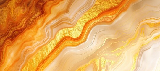 gold color marble texture waves background 2