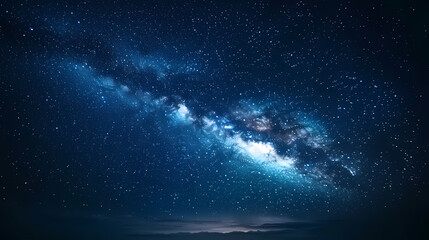 Wall Mural - Beautiful auroras accompanied a huge and beautiful starry sky. A starry sky conceals nothing. The picture should have layers, a sense of depth, a sense of detail, high-definition.