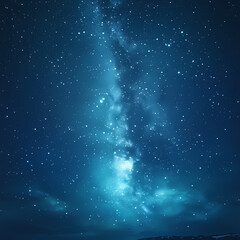 Wall Mural - Beautiful auroras accompanied a huge and beautiful starry sky. A starry sky conceals nothing. The picture should have layers, a sense of depth, a sense of detail, high-definition.
