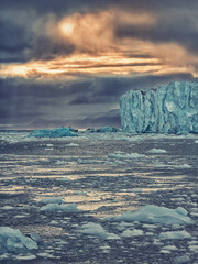 Wall Mural - ever changing landscapes of the top of the world, svalbard.