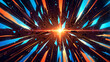 © Hussain - Abstract geometric shards glowing softly with inner light. Anime Background/Wallpaper