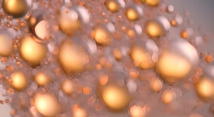 Wall Mural - abstract background with lights 4k