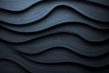 Wall Mural - subtle monochrome wavy texture for elegant graphic designs