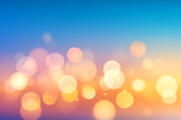 Wall Mural - serene gradient blur background with soft lighting and minimalist design