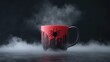 © อาริษา วันดี - Spooky Spider Mug with Steam and Fog Effect