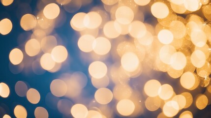 Wall Mural - bokeh glitter texture christmas abstract background