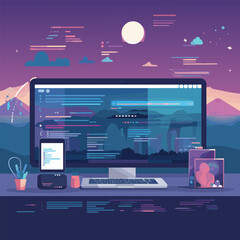 Web Development Tools: Virtual Screens and Code Visualization
