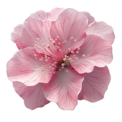 Wall Mural - close-up of a delicate pink flower