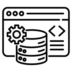 Backend icon