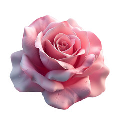 Wall Mural - close-up of a delicate pink rose