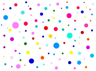 Wall Mural - colorful confetti background