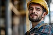 © Alexandr - Confident construction worker in yellow hard hat
