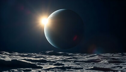Wall Mural - planet in space