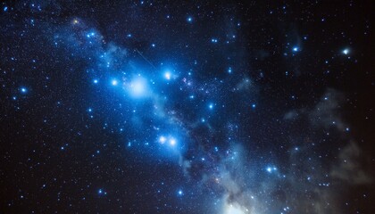 the pleiades star cluster