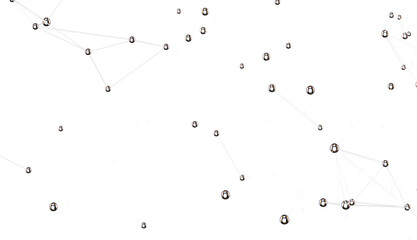 Poster - Abstract network of physical devices on the Internet using a network connection