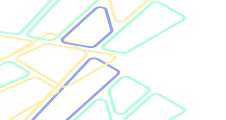 Aufkleber - Color Blend Rainbow Trendy Low Poly BG Design PNG