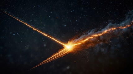 Wall Mural - cosmic collision
