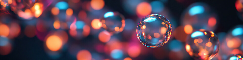 A pattern of glowing orbs, suspended in mid-air, forming a complex network of interconnected spheres.