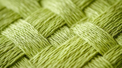 Light Green Woven Texture Background