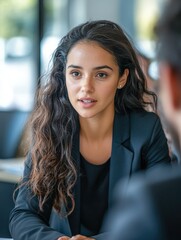 Wall Mural - Professional Woman Business Meeting