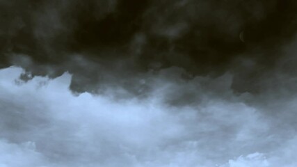 Wall Mural - background of blue clouds in the sky