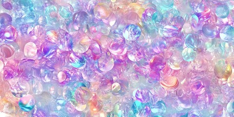 Canvas Print - Multicolored Glass Beads