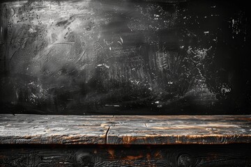 Aufkleber - chalkboard texture background black gray high resolution school office copy space