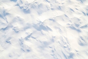 Wall Mural - empty snow ground texture nature winter white.