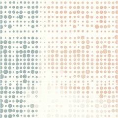 Poster - A seamless pattern of colorful dots creating a visually soothing background, perfect for design projects or artistic uses