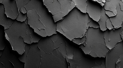 old black paper background with light grunge texture, evoking a sense of vintage, mystery, and history, perfect for creating a sense of aged elegance and timelessness in design or writing