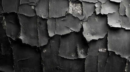 old black paper background with light grunge texture, evoking a sense of vintage, mystery, and history, perfect for creating a sense of aged elegance and timelessness in design or writing