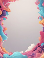 Wall Mural - abstract colorful background