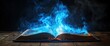 © rak - Mystical Book with Blue Flames