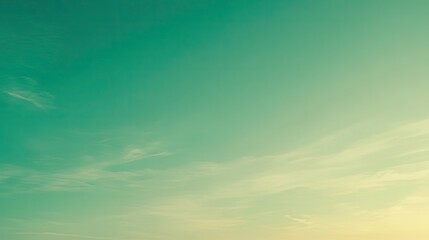 Wall Mural - soft cloudy sky backdrop with faint sunlight