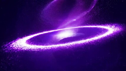Wall Mural - cosmic purple ring nebula