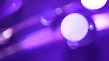 Sticker - purple bokeh lights abstract background